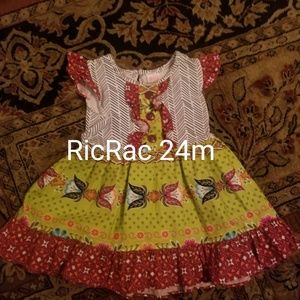 RicRac dress EUC
